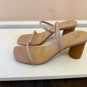 Brand new never worn A New Day Women's Tan Heeled Sandals